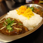 レバーカレー側