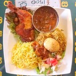 ロイヤルグリーン レストランアンドバー - 2周年プレート(上から)