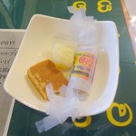 ロイヤルグリーン レストランアンドバー - 2周年プレート(スリランカのお菓子)