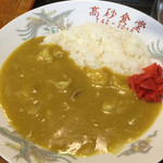 高砂食堂 - 豚肉とタマネギのみ！出汁が効いた黄色い凄いヤツ