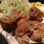 腹黒屋 - 鶏の唐揚げ定食