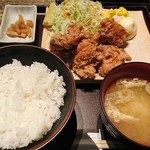 腹黒屋 - 鶏の唐揚げ定食