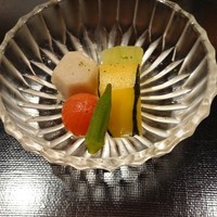 山ばな平八茶屋 - 夏野菜の焚物