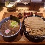 中華蕎麦 とみ田 - つけめん大盛　辛味