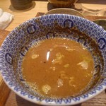 中華蕎麦 とみ田 - スープ割り