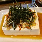 炭火焼肉 ぐら - お初の「薬味豆腐」！！