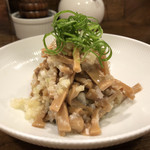 創作麺工房 鳴龍 - 「メンマ（ネギソース）」300円