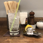 創作麺工房 鳴龍 - 「生レモンサワー」400円