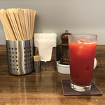 創作麺工房 鳴龍 - 「トマトハイ」500円