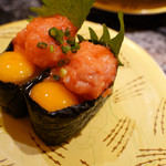 回転寿司 根室花まる - 月見サーモン