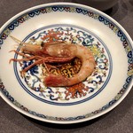 茶禅華 - 酔っ払い海老（牡丹海老の紹興酒漬け）