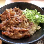 Karubi Don To Sun Dwu Bu Sem Monten Kandon - ミニカルビ丼