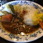 本石亭 - キーマカレー(900円)