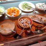 太陽のカフェ 太宰府店 - パフェバーコーナー