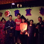 芭蕉布 - この日は芸能人の方が来ていました。