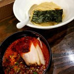 札幌 Fuji屋 - 辛化つけ麺ハーフ 750円