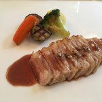 パリの朝市 - メインのお皿