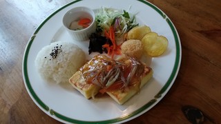 Herushi Kafe Nora - 豆腐ステーキ