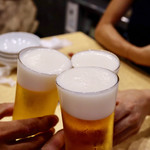 波へい - トリビーで乾杯〜♪