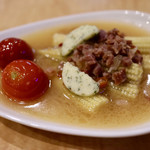 波へい - ヤングコーン 〜アンチョビにんにくバターソース〜