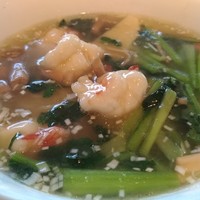 四川豆花飯荘 東京店 - 海老青梗菜麺