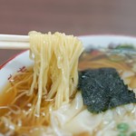 食堂 多万里 - 細麺