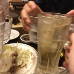 博多牛もつ鍋居酒屋 市兵衛 - カンパーイ♪