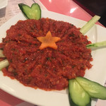 Yıldız Turkish Restaurant & Bar ユルディズ トルコレストラン - 野菜とハーブのスパイシーディップ