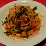 Ginza Itari Tei - “海老と野菜のナポリタン”