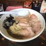 濃麺 海月 - 煮干濃麺HV＋チャーシュー