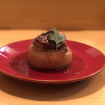 おき野 - 大根フォアグラ