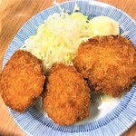 晩杯屋 - 190809金　東京　晩杯屋大山店　ホタテフライ150円