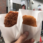 天神橋 中村屋 - サクッと食べ歩き、全部で190円(税込)