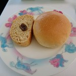 Private Dining Brise Verte - パン 無花果入りパンとミルクロール