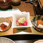 嵯峨沢館 - 2012/Jan.　おかず類