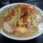 ラーメン二郎 - 小豚ラーメン/麺固め・油少なめ