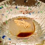 嵯峨沢館 - 2012/Jan.　デザートの葛餅