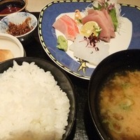 御料理 梅田 - ランチの刺身セット（１５００円）