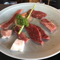 雪月花 ながら - 本日の特選和牛炭火焼き 飛騨牛と名古屋コーチン