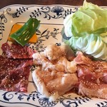 焼肉アリラン - ハラミ、トロホルモン、カシワ