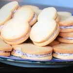 北の自然菓 柳月 - おバタ餡サンド