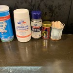 とんかつ 力亭 - 調味料