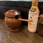 とんかつ 力亭 - 調味料