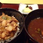 カブ - 天丼(赤出汁付き）