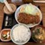 とんかつ とん平 - 料理写真:「とんかつランチ」1,050円（税別）1,134円（税込）