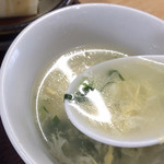 長栄軒 - 生姜スープ…