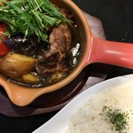 Rakuretto Ando Niku Baru Haiji - 【ランチ】自家製スープカレー