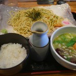 会津ラーメン 和 - 特製青じそ塩つけ麺