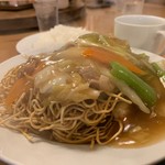 南海飯店 - かたい焼ソバ①