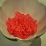 ラ・ヴァガボンド - （口直し）　ローズヒップとハイビスカスのグラニテ